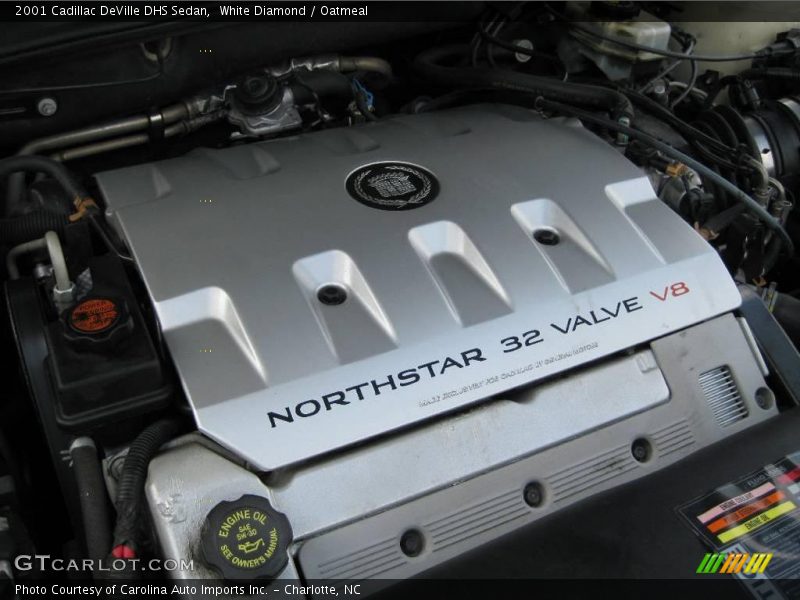 White Diamond / Oatmeal 2001 Cadillac DeVille DHS Sedan