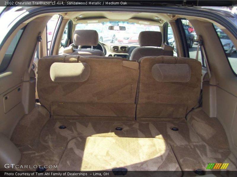 Sandalwood Metallic / Medium Oak 2002 Chevrolet TrailBlazer LS 4x4