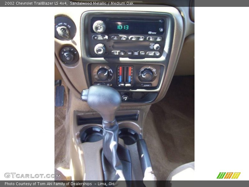 Sandalwood Metallic / Medium Oak 2002 Chevrolet TrailBlazer LS 4x4