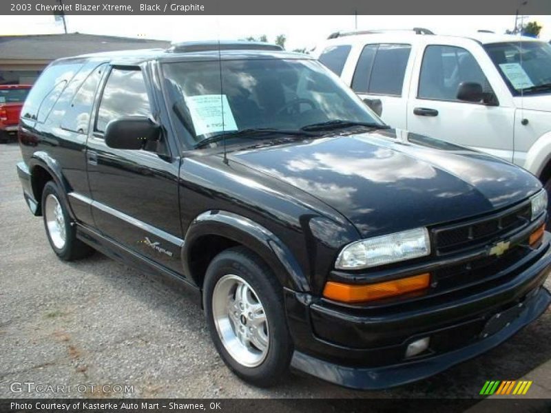 Black / Graphite 2003 Chevrolet Blazer Xtreme