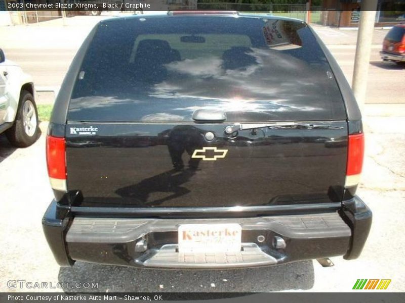 Black / Graphite 2003 Chevrolet Blazer Xtreme