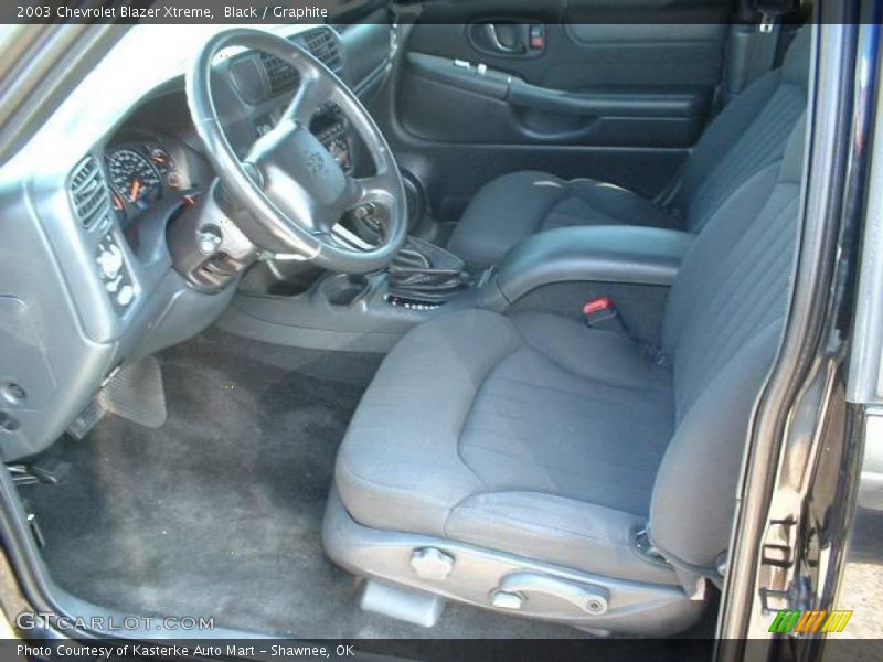 Black / Graphite 2003 Chevrolet Blazer Xtreme