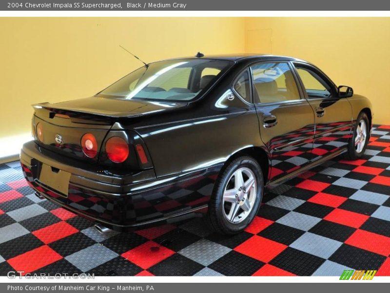 Black / Medium Gray 2004 Chevrolet Impala SS Supercharged