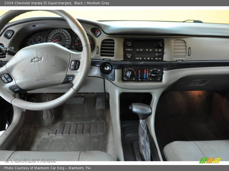Black / Medium Gray 2004 Chevrolet Impala SS Supercharged