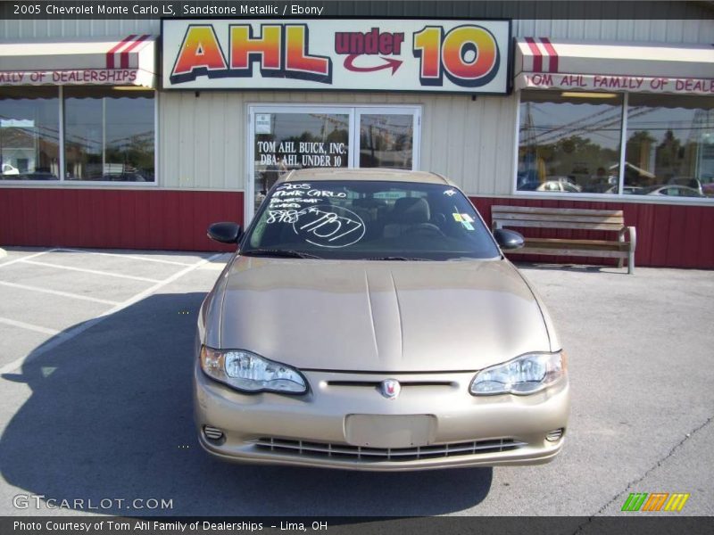 Sandstone Metallic / Ebony 2005 Chevrolet Monte Carlo LS