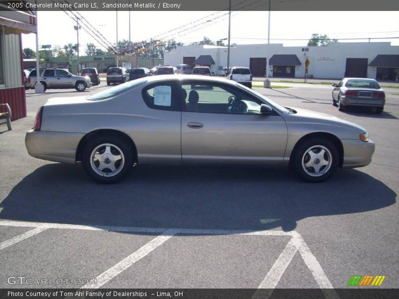 Sandstone Metallic / Ebony 2005 Chevrolet Monte Carlo LS