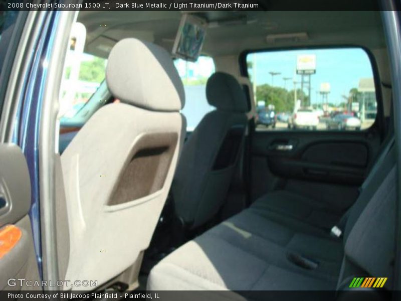 Dark Blue Metallic / Light Titanium/Dark Titanium 2008 Chevrolet Suburban 1500 LT
