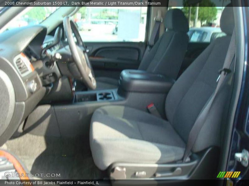 Dark Blue Metallic / Light Titanium/Dark Titanium 2008 Chevrolet Suburban 1500 LT