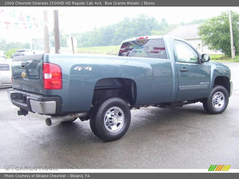 Blue Granite Metallic / Ebony 2009 Chevrolet Silverado 2500HD HD Regular Cab 4x4