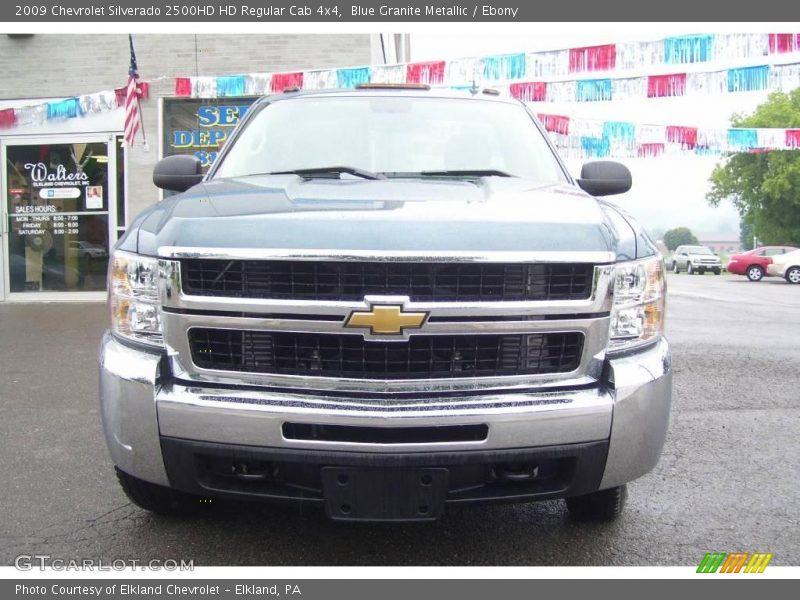 Blue Granite Metallic / Ebony 2009 Chevrolet Silverado 2500HD HD Regular Cab 4x4