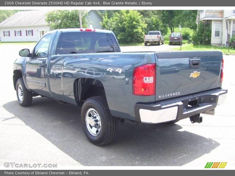 Blue Granite Metallic / Ebony 2009 Chevrolet Silverado 2500HD HD Regular Cab 4x4