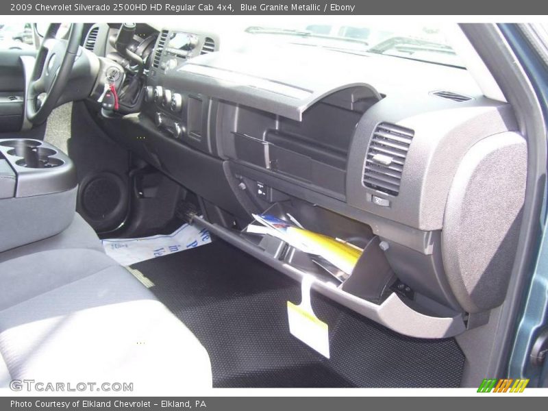 Blue Granite Metallic / Ebony 2009 Chevrolet Silverado 2500HD HD Regular Cab 4x4