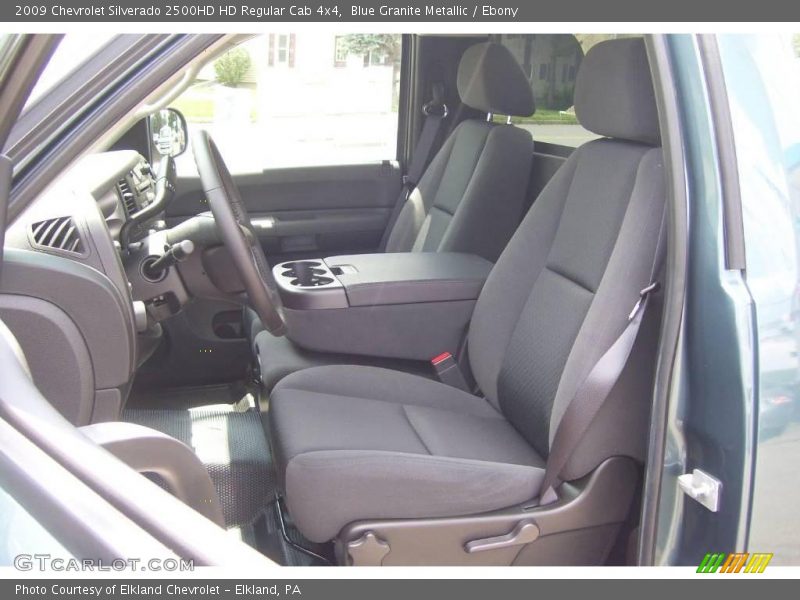 Blue Granite Metallic / Ebony 2009 Chevrolet Silverado 2500HD HD Regular Cab 4x4