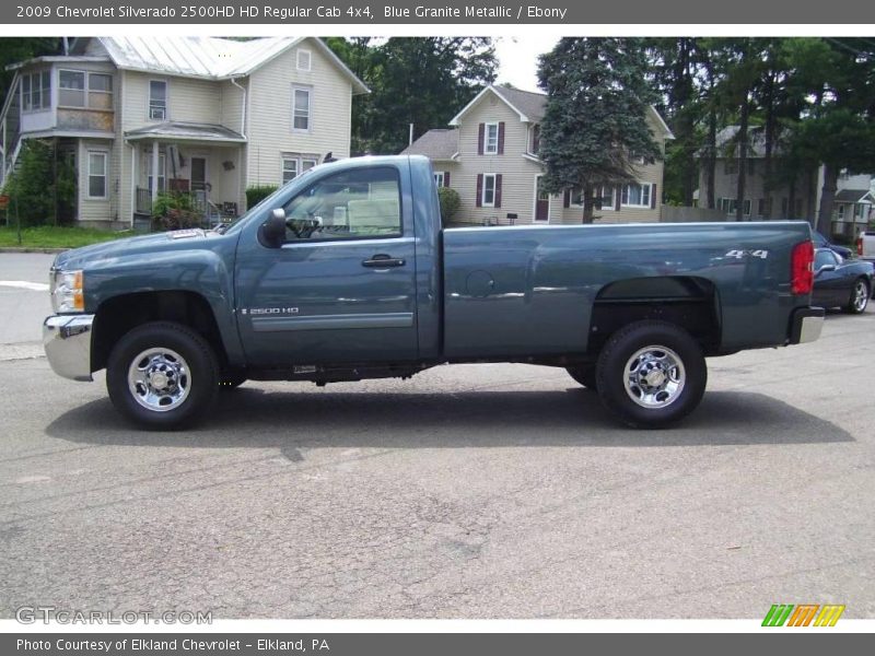 Blue Granite Metallic / Ebony 2009 Chevrolet Silverado 2500HD HD Regular Cab 4x4