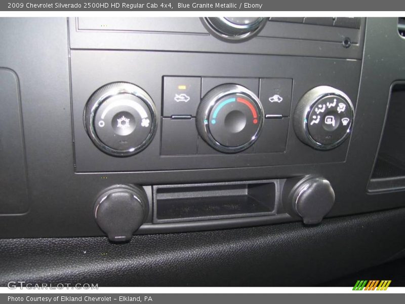 Blue Granite Metallic / Ebony 2009 Chevrolet Silverado 2500HD HD Regular Cab 4x4
