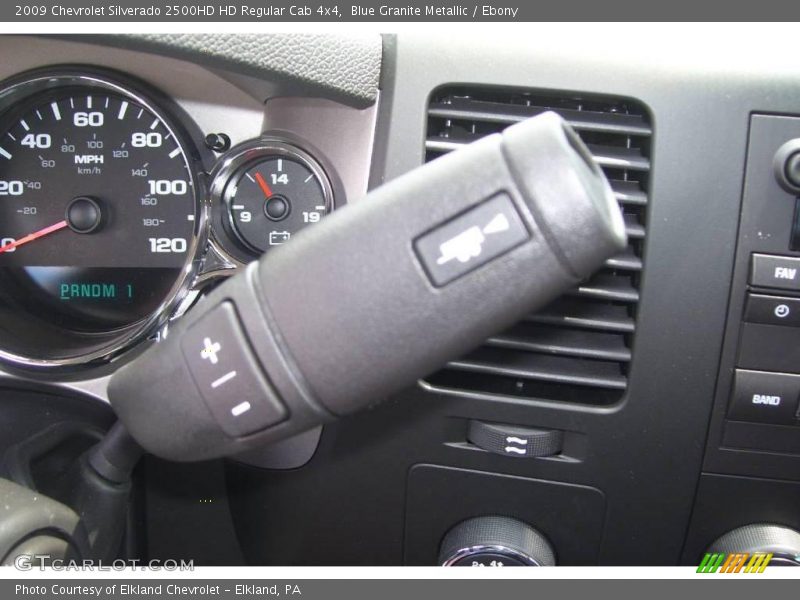 Blue Granite Metallic / Ebony 2009 Chevrolet Silverado 2500HD HD Regular Cab 4x4