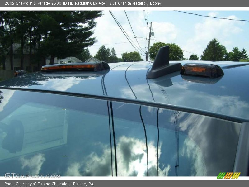 Blue Granite Metallic / Ebony 2009 Chevrolet Silverado 2500HD HD Regular Cab 4x4