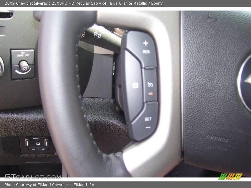 Blue Granite Metallic / Ebony 2009 Chevrolet Silverado 2500HD HD Regular Cab 4x4