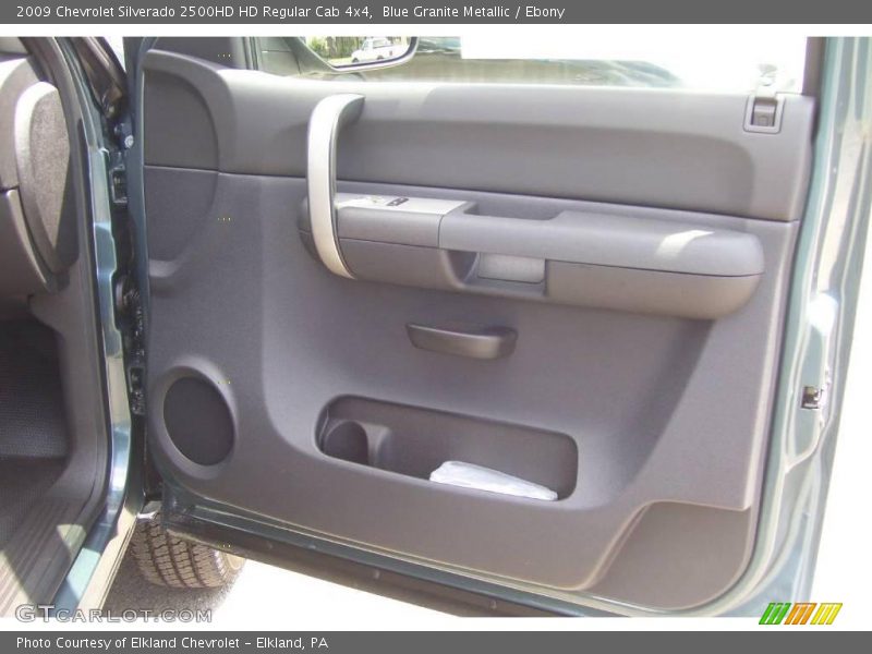 Blue Granite Metallic / Ebony 2009 Chevrolet Silverado 2500HD HD Regular Cab 4x4
