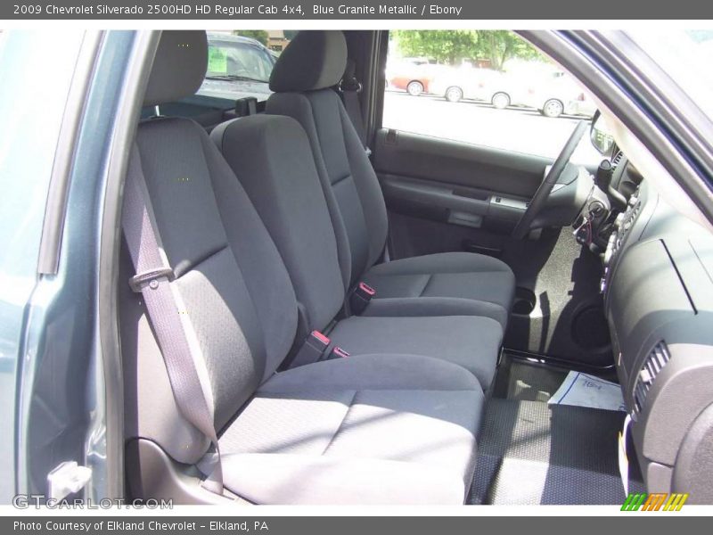 Blue Granite Metallic / Ebony 2009 Chevrolet Silverado 2500HD HD Regular Cab 4x4