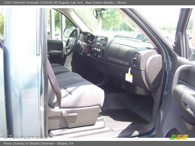 Blue Granite Metallic / Ebony 2009 Chevrolet Silverado 2500HD HD Regular Cab 4x4