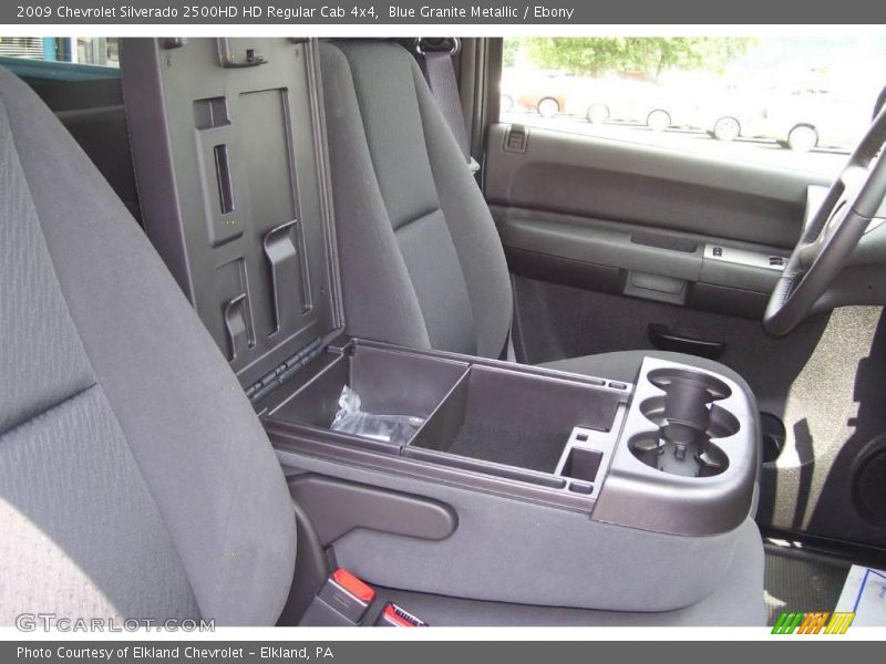 Blue Granite Metallic / Ebony 2009 Chevrolet Silverado 2500HD HD Regular Cab 4x4