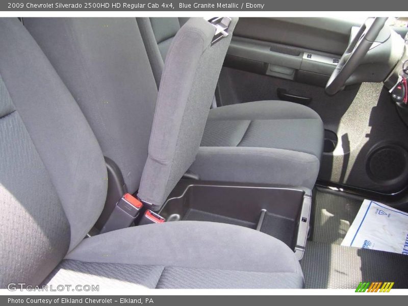Blue Granite Metallic / Ebony 2009 Chevrolet Silverado 2500HD HD Regular Cab 4x4