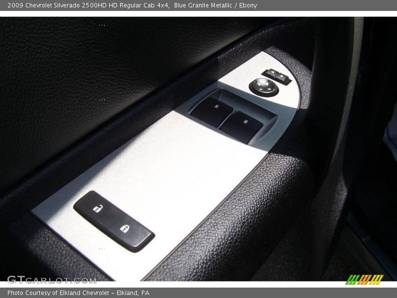 Blue Granite Metallic / Ebony 2009 Chevrolet Silverado 2500HD HD Regular Cab 4x4