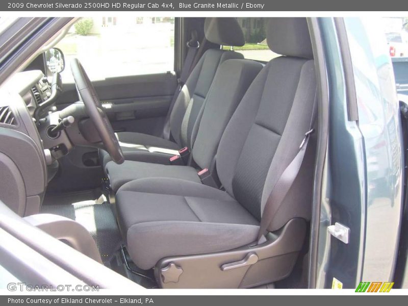 Blue Granite Metallic / Ebony 2009 Chevrolet Silverado 2500HD HD Regular Cab 4x4
