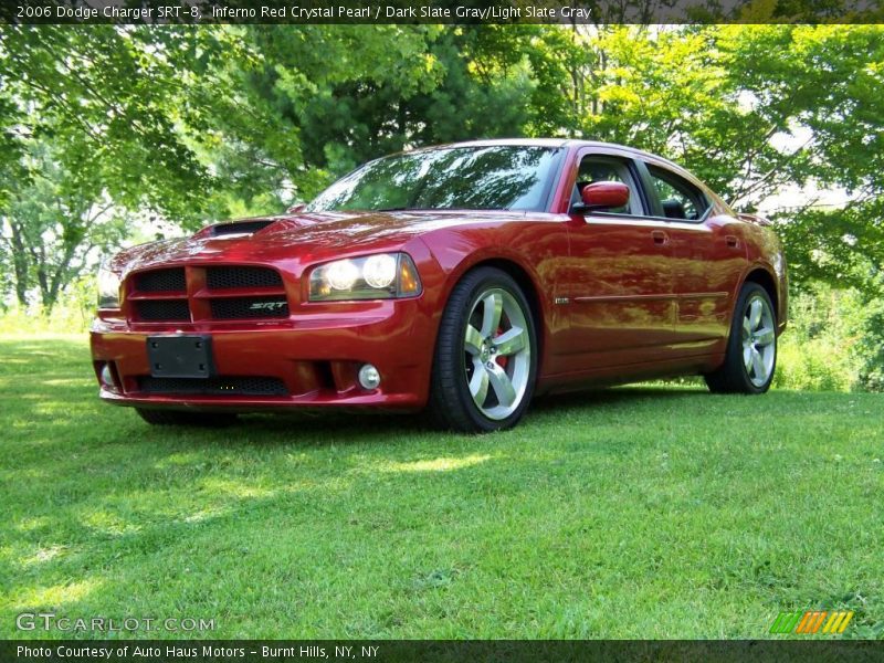 Inferno Red Crystal Pearl / Dark Slate Gray/Light Slate Gray 2006 Dodge Charger SRT-8