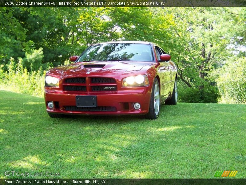 Inferno Red Crystal Pearl / Dark Slate Gray/Light Slate Gray 2006 Dodge Charger SRT-8