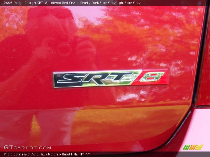Inferno Red Crystal Pearl / Dark Slate Gray/Light Slate Gray 2006 Dodge Charger SRT-8