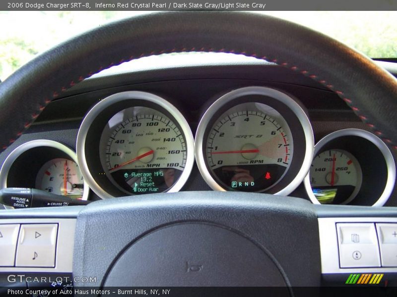 Inferno Red Crystal Pearl / Dark Slate Gray/Light Slate Gray 2006 Dodge Charger SRT-8