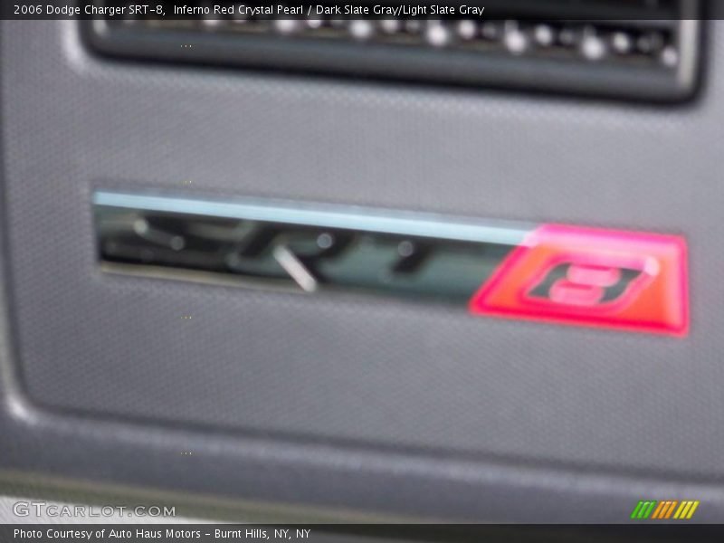 Inferno Red Crystal Pearl / Dark Slate Gray/Light Slate Gray 2006 Dodge Charger SRT-8