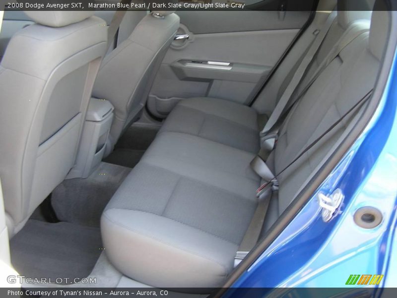 Marathon Blue Pearl / Dark Slate Gray/Light Slate Gray 2008 Dodge Avenger SXT