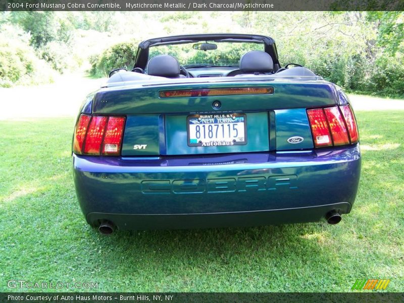 Mystichrome Metallic / Dark Charcoal/Mystichrome 2004 Ford Mustang Cobra Convertible