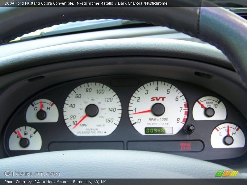  2004 Mustang Cobra Convertible Cobra Convertible Gauges