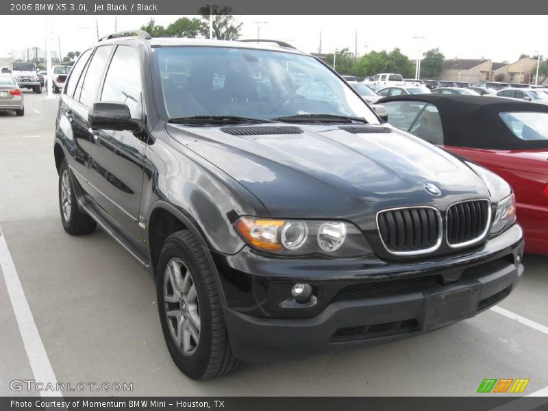 Jet Black / Black 2006 BMW X5 3.0i