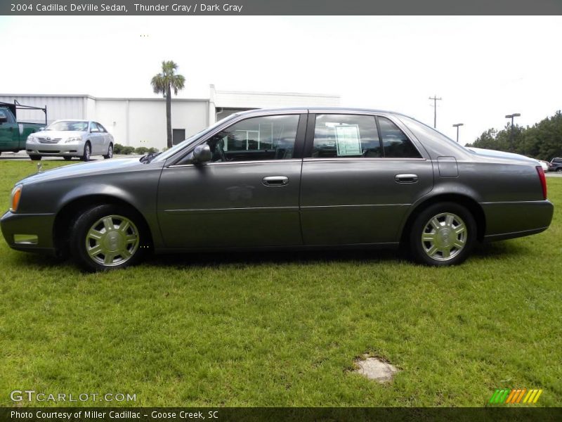 Thunder Gray / Dark Gray 2004 Cadillac DeVille Sedan