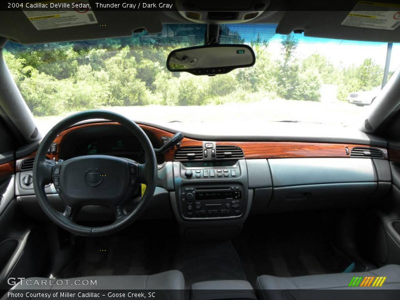 Thunder Gray / Dark Gray 2004 Cadillac DeVille Sedan