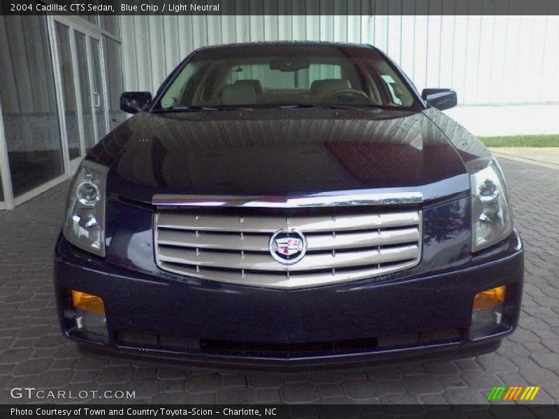 Blue Chip / Light Neutral 2004 Cadillac CTS Sedan