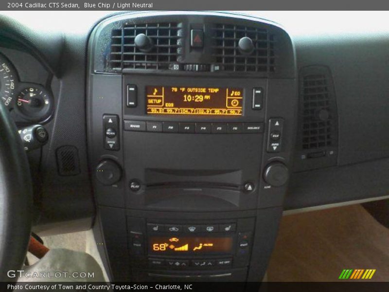 Blue Chip / Light Neutral 2004 Cadillac CTS Sedan