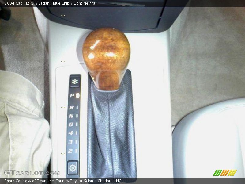 Blue Chip / Light Neutral 2004 Cadillac CTS Sedan