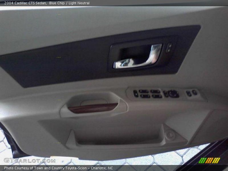 Blue Chip / Light Neutral 2004 Cadillac CTS Sedan
