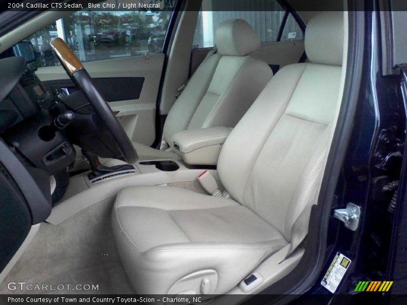Blue Chip / Light Neutral 2004 Cadillac CTS Sedan