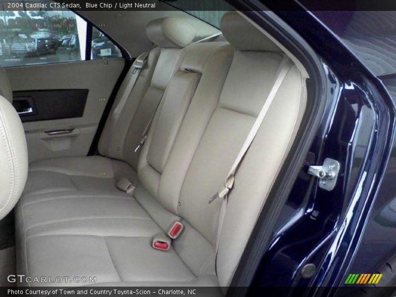 Blue Chip / Light Neutral 2004 Cadillac CTS Sedan