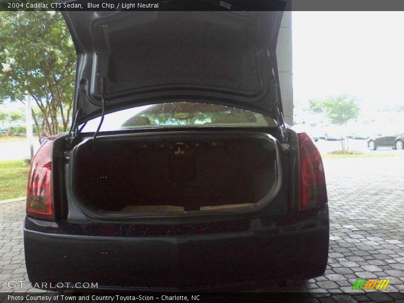 Blue Chip / Light Neutral 2004 Cadillac CTS Sedan