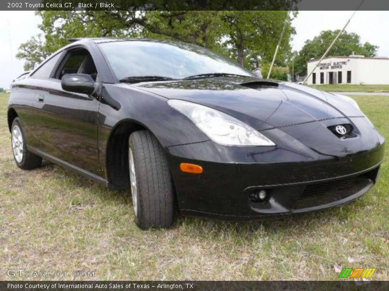Black / Black 2002 Toyota Celica GT