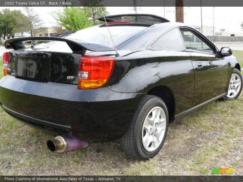 Black / Black 2002 Toyota Celica GT