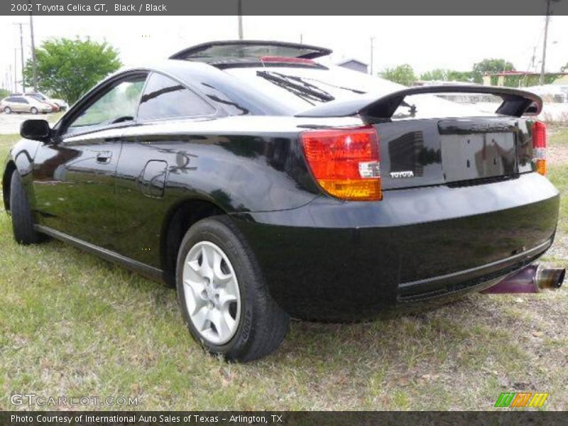 Black / Black 2002 Toyota Celica GT